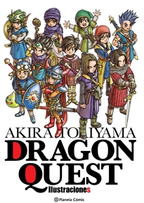 Books Frontpage Akira Toriyama Dragon Quest Ilustraciones