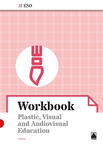 Books Frontpage Workbook. Plastic, visual and audiovisual education II ESO