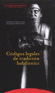 Books Frontpage Códigos legales de tradición babilónica