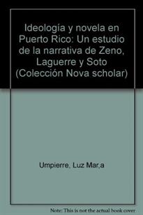 Books Frontpage Ideología y novela en Puerto Rico