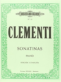 Books Frontpage 12 Sonatinas para piano, Op.36,37 y 38