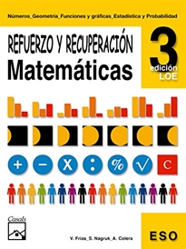 Books Frontpage Refuerzo y recuperación. Matemáticas 3