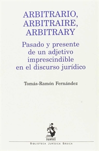 Books Frontpage Arbitrario, Arbitraire, Arbitrary