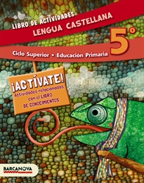 Books Frontpage Lengua castellana 5º CM. Libro de actividades (ed. 2014)
