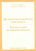 Front pageTextos Y Casos De Derecho Romano