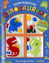 Books Frontpage Dinosauroak - Gelezko eranskailuak leihoetarako