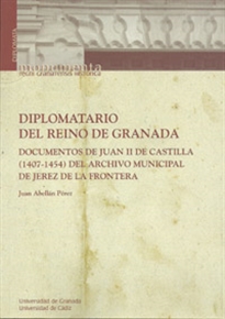 Books Frontpage Diplomatario del Reino de Granada