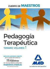 Books Frontpage Cuerpo de Maestros Pedagogía Terapéutica. Temario Volumen 1