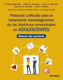 Books Frontpage Protocolo unificado para el tratamiento transdiagnóstico de los trastornos emocionales en adolescentes