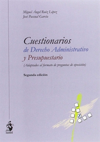 Books Frontpage Cuestionarios de derecho administrativo y presupuestario