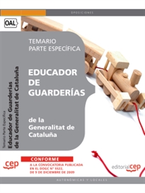 Books Frontpage Educador de Guarderías de la Generalitat de Cataluña. Temario  Parte Específica