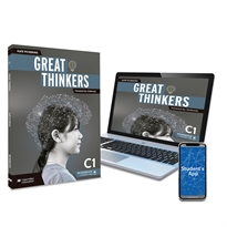 Books Frontpage GREAT THINKERS C1 Workbook y Student's App: cuaderno de actividades digital y impreso + app