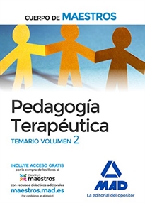 Books Frontpage Cuerpo de Maestros Pedagogía Terapéutica. Temario Volumen 2