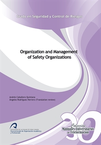Books Frontpage Organization and Management of Safety Organizations
