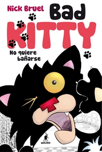 Books Frontpage Bad Kitty No Quiere Bañarse