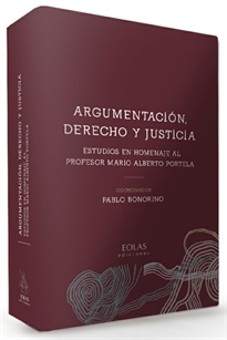 Books Frontpage Argumentación, Derecho Y Justicia