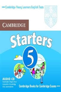 Books Frontpage Cambridge Young Learners English Tests Starters 5 Audio CD