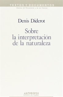 Books Frontpage Sobre la interpretación de la naturaleza
