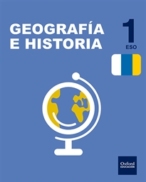 Books Frontpage Inicia Geografía e Historia 1.º ESO. Libro del alumno. Canarias