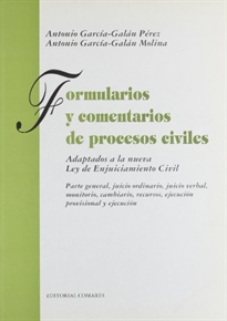 Books Frontpage Formularios y comentarios de procesos civiles