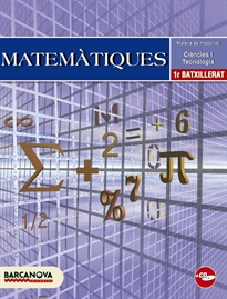 Books Frontpage Matemàtiques 1 Batxillerat. Llibre de l ' alumne