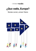Front pageQuo vadis, Europa?