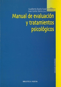 Books Frontpage Manual de evaluación y tratamientos psicológicos