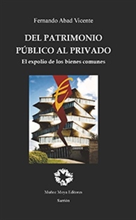 Books Frontpage Del patrimonio público al privado