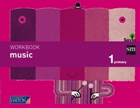 Books Frontpage Music. 1 Primary. Savia. Workbook