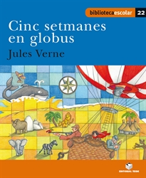 Books Frontpage Biblioteca Escolar 022 - Cinc setmanes en globus -Jules Verne-
