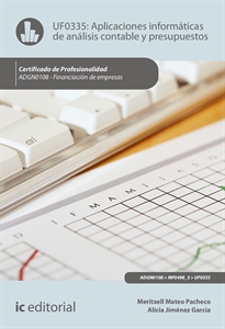 Books Frontpage Aplicaciones informáticas de análisis contable y contabilidad presupuestaria. ADGN0108 - Financiación de empresas