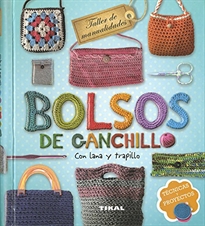 Books Frontpage Bolsos de ganchillo con lana y trapillo