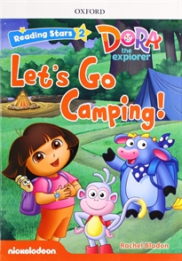 Books Frontpage Dora the explorer: Dora Let's Go Camping! + audio Dora la Exploradora