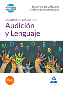 Books Frontpage Cuerpo de Maestros Audición y Lenguaje. Secuencia de Unidades Didacticas Desarrolladas