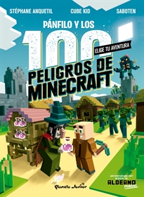 Books Frontpage Minecraft. Diario de un aldeano. Pánfilo y los 100 peligros de Minecraft