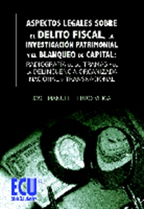 Books Frontpage Aspectos Legales sobre el delito fiscal, la investigación patrimonial y el blanqueo de capital