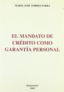 Books Frontpage El mandato de crédito como garantía personal