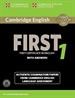 Front pageCambridge English First 1 for Revised Exam from 2015 Student's Book Pack (Student's Book with Answers and Audio CDs (2))