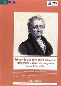 Books Frontpage Esbozo de una obra sobre educación comparada y series de preguntas sobre educación