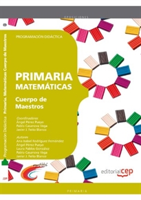 Books Frontpage Cuerpo de Maestros. Educación Primaria. Matemáticas. Programación Didáctica