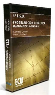 Books Frontpage Programación Didáctica. 4º ESO, Matemáticas Opción B