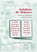Front pagePalabras de mujeres