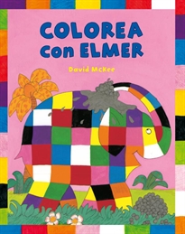 Books Frontpage Elmer. Actividades - Colorea con Elmer