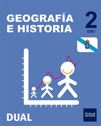 Books Frontpage Inicia Xeografía e Historia 2.º ESO. Libro estudente. Galicia