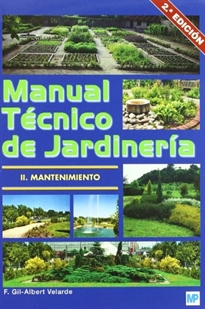 Books Frontpage Manual técnico de jardinería II. Mantenimiento