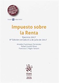 Books Frontpage Impuesto sobre la Renta Ejercicio 2017 9ª Edición 2017