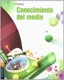 Books Frontpage Conocimiento del Medio 4º Primaria (C. de Madrid) Tres Trimestres