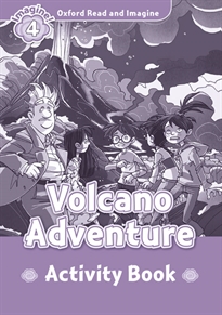 Books Frontpage Oxford Read and Imagine 4. Volcano Adventure Activity Book