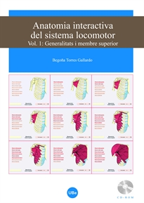 Books Frontpage Anatomia interactiva del sistema locomotor. Volum I: Generalitats i membre superior. (CD-ROM + Follet)