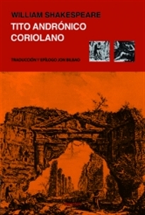 Books Frontpage Tito Andrónico .Coriolano